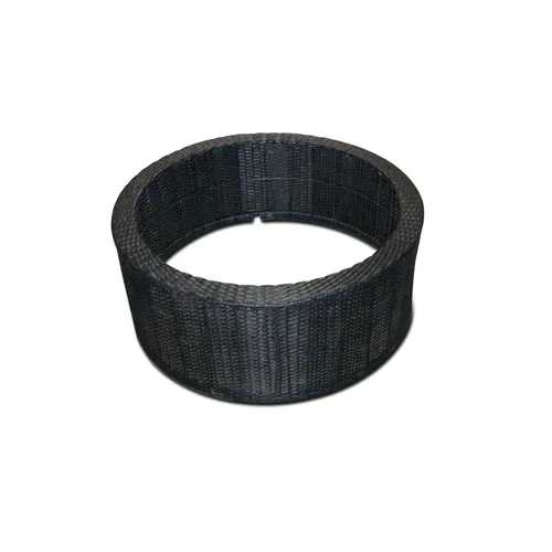 Ubbink Brunnenumrandung DecoWall Wicker 2 schwarz in schwarz von SONSTIGE