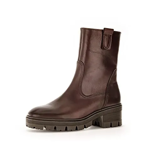 Gabor Damen Klassische Stiefeletten, Frauen Boots,Wechselfußbett,Moderate Mehrweite (G),Sattel/EF (Micro),40 EU / 6.5 UK