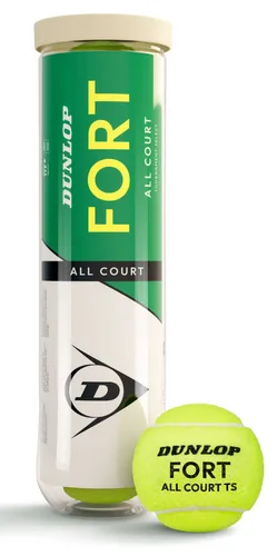 Dunlop Tennisbälle Fort Allcourt TS Dose 4er