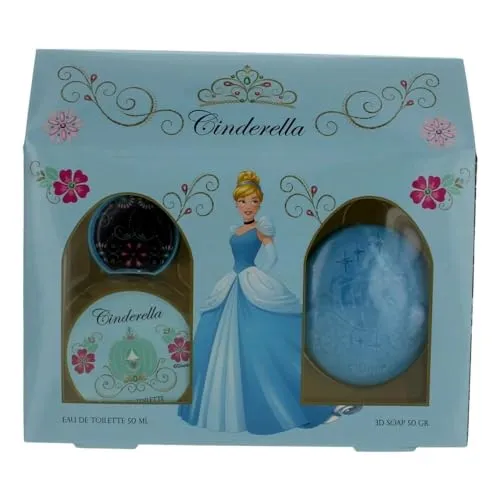 Disney Princess Geschenkset für die königliche Badeschönheit - Cinderella - Disney-Prinzessin, 476 g