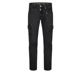 TIMEZONE Herren Cargo Hose BenTZ Regular Fit Schwarz von TIMEZONE