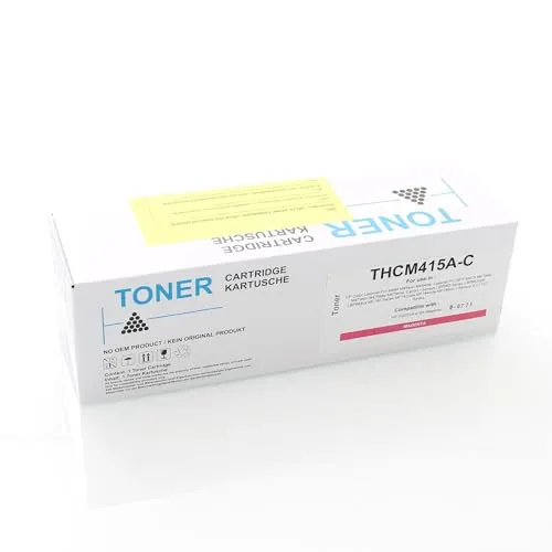 ABC Kompatibler Toner für HP 415A W2033A Magenta - Hochwertiger Alternativ-Toner für zuverlässige Druckergebnisse. Kompatibel mit HP Color LaserJet Pro M454 und M479 Serien.