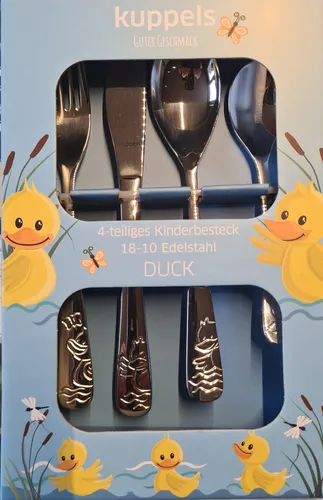 Kinderbesteck Entchen