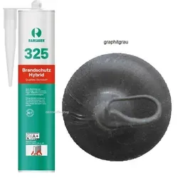 Ramsauer 325 Brandschutz Hybrid B1 graphitgrau 1K Hybrid Dichtstoff 310ml Kartusche