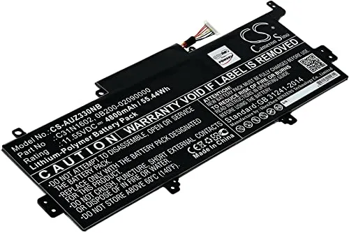 Akku für Laptop Asus Zenbook UX330UA-FC080T, 11,55V, Li-Polymer