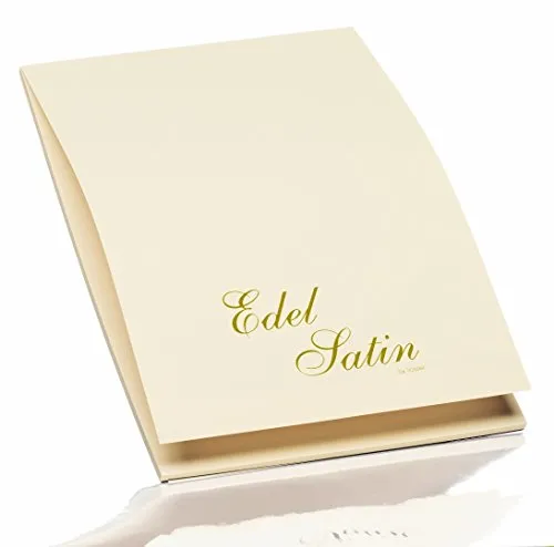 Edel Satin - Briefblock DIN A4 Rössler 40 Blatt, ivory,
