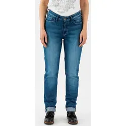 Rokker Birdie Damen Motorradhosen mit Protektoren - Blau, W31/L32 - Motorradhosen für Damen mit integrierten Protektoren, ideal für Sicherheit und Stil auf der Straße, ganzjährig tragbar.