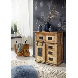 G+K Sideboard Ruston Holz Braun Antik
