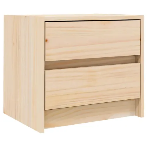 furnicato Nachttisch Eleganter aus Massivholz – 40 x 31 x 35,5 cm