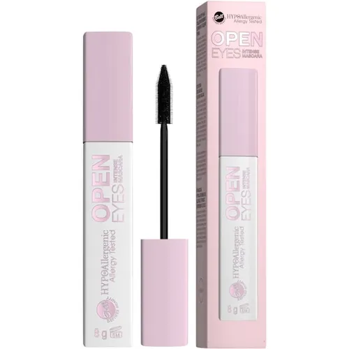 Bell HYPOAllergenic Open Eyes Intense Mascara 8 ml Black - Hypoallergene Mascara für empfindliche Augen, bietet intensive Farbe und Pflege dank feuchtigkeitsspendender Inhaltsstoffe.
