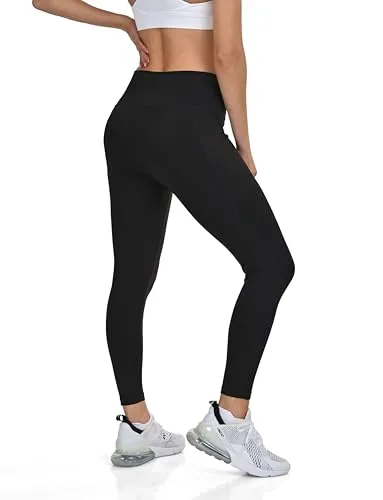 TCA Damen High Waisted 7/8 Leggings – Perfekte Bauchkontrolle - Damen Yoga-Leggings mit bauchflachendem Design, kniebeugen-sicher und ultraweichem, dehnbarem Stoff für maximalen Komfort beim Training oder Alltag.