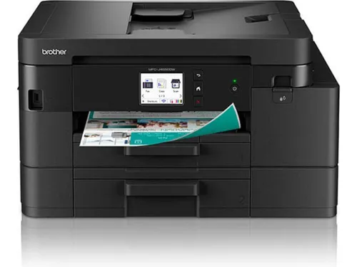 Brother MFC-J4550DW Tintendrucker - Multifunktionsdrucker für Farbe und Tinte, bis zu 20 Seiten/Min. drucken, ideal für Zuhause oder kleine Büros, mit USB, LAN und Wi-Fi für flexible Konnektivität.