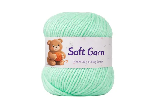 INDIGOS UG Acrylgarn 6-fach 10x50g = 500g Strickgarn Set - selbststreifendes Garn Häkelwolle