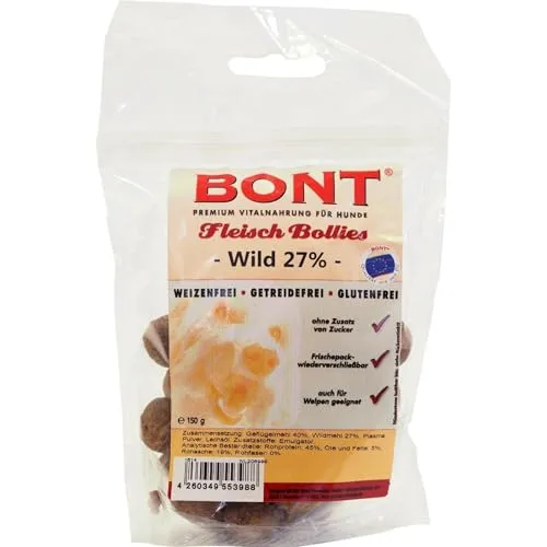 Bonties Fleisch-Bollies Wild 150g