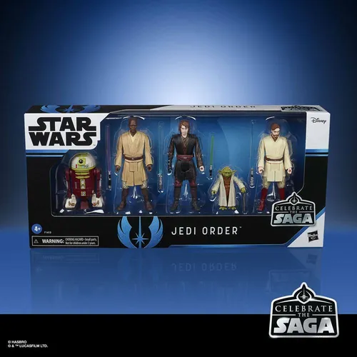 STAR WARS Celebrate the Saga - Jedi Order - 5 Pack - 10 cm (Hasbro)