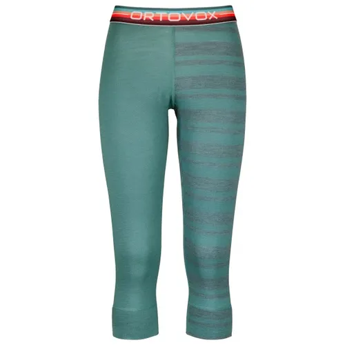 Ortovox 185 RockNWool Short Pants Women Arctic Grey - Bequeme Wanderhose für Damen - Wanderhosen aus nachhaltiger Wolle, perfekt für Outdoor-Aktivitäten und ideal für wechselhaftes Wetter.