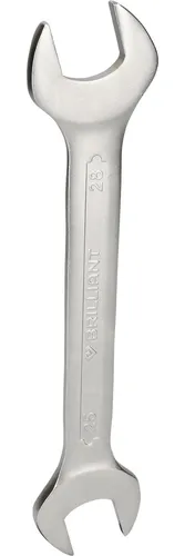Brilliant Tools Doppel-Maulschlüssel, 25 x 28 mm