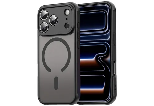 CoolGadget Handyhülle Magnet-Hülle für iPhone 17 Pro Schutzhülle magnetisch 6,3 Zoll, Hülle Matt Stoßfest kompatibel mit Magsafe Zubehör Kameraschutz Case