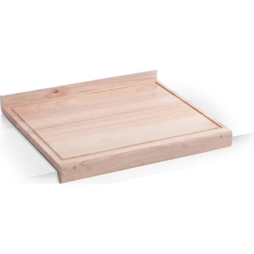 Zeller Present Back-Tranchierbrett (22771) - Hochwertiges Schneidebrett für präzises Tranchieren - Schneidebrett aus robustem Holz, ideal für die Zubereitung von Fleisch und Gemüse, sorgt für eine hygienische und effiziente Arbeitsfläche.