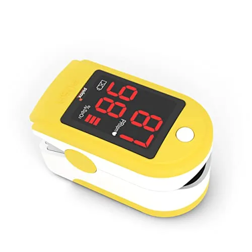 Pulsoximeter PULOX PO-100 Solo in Gelb