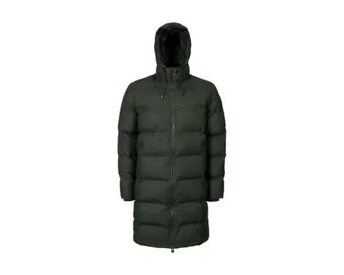 Rains Steppjacke Alta Longer Puffer Jacket W3T3 Unisex Erwachsene (1-St) Winterjacke, Übergangsjacke, Windjacke, Outdoorjacke, Mantel
