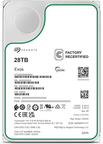 Seagate Exos 28TB Interne Festplatte ST28000NM000C