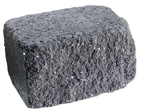 EHL Mauerstein Anzio Antik Light Halbstein 25 x 18 x 15 cm basalt-anthrazit