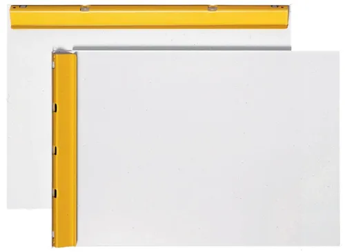 Hansa Klemmbrett, aus Aluminium, DIN A4 hoch, grau