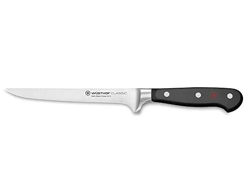 Wüsthof Classic Ausbeinmesser 16 cm - Küchenmesser mit 16 cm Klinge, ideal zum Ausbeinen von Fleisch und für präzise Schnitte.
