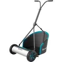 Gardena Spindelmäher Plus 400 mit Fangkorb – Präzise Rasenpflege - Der Gardena Spindelmäher Plus 400 mit Fangkorb sorgt für einen perfekten Rasenlook. Mit fünf präzisen Messern schneidet er sauber und effizient. Ideal für Rasenflächen bis 250 m², leicht zu manövrieren und sofort einsatzbereit.