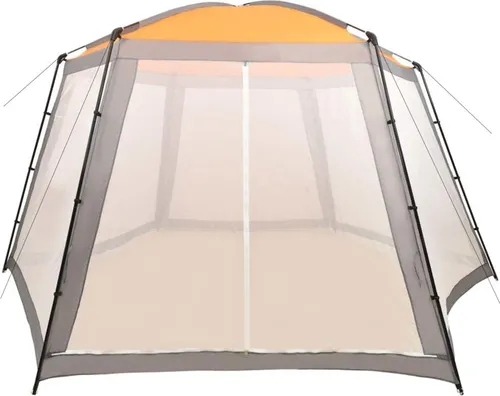 vidaXL Pool-Zelt Grau 590x520x250 cm