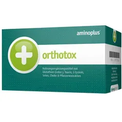 Aminoplus Orthotox Kapseln - Nahrungsergänzung mit Glutathion, unterstützt die Leberfunktion und den Fettstoffwechsel
