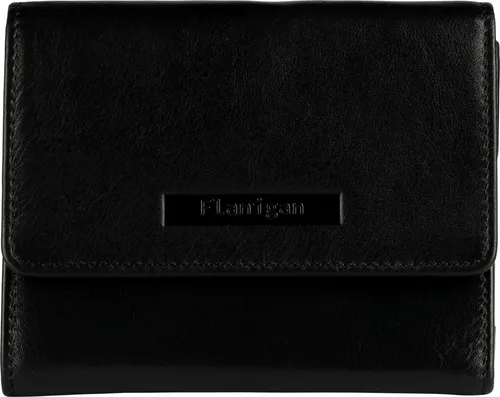 Flanigan Geldbörse Alba (1-tlg) - Elegante Geldbörse aus hochwertigem Rindleder mit RFID-Schutz, ideal für Sicherheit und Stil. Zweigeteiltes Münzfach, zwei Scheinfächer und vier Kartenfächer bieten optimale Organisation.
