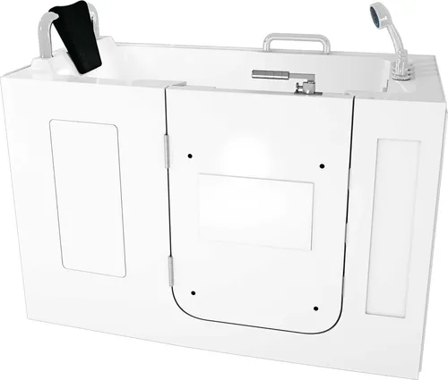 Sitzbadewanne Senioren Wanne mit Tür S07-TH-B-L 140x76cm