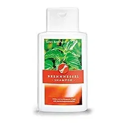 Brennnessel-Shampoo - 500 ml - Shampoo für kräftiges Haar mit Antischuppenkomplex, fördert die Durchblutung der Kopfhaut und lindert Juckreiz. Ideal für tägliche Anwendung und geeignet für fettiges Haar.