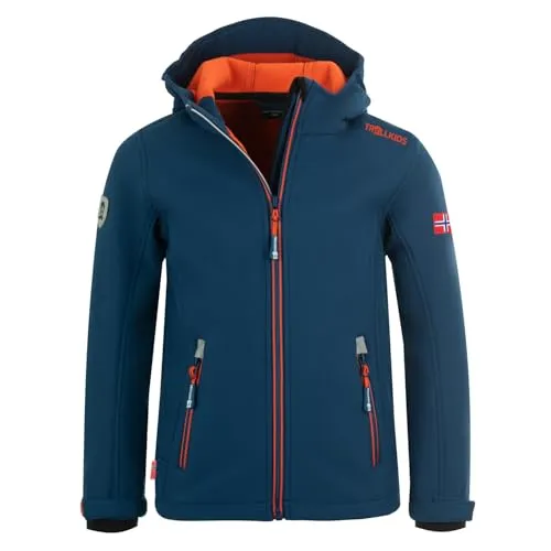 Trollkids Jungen Trollfjord Softshelljacke von TROLLKIDS