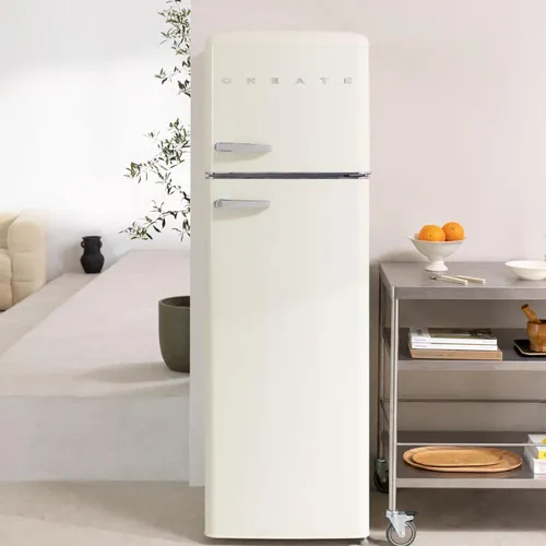 CREATE / FRIDGE STYLANCE TOP/Kühlschrank Kombi Creme