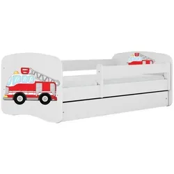 Bett Feuerwehr, Weiß, 80 cm Breite