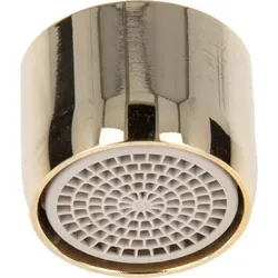 tecuro PREMIUM Mischdüse Strahlregler Luftsprudler Perlator M22x1 IG, vergoldet