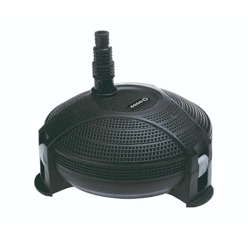 VT Teichpumpe Econo 2.000 Liter - Wasserpumpen für Teiche, leistungsstark mit 1.950 l/h und thermischer Sicherung, ideal für Filteranlagen und Wasserfälle.