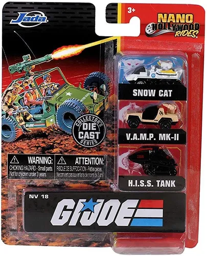 JADA 32083 NANO G.I.JOE NHR HOLLYWOOD RIDES