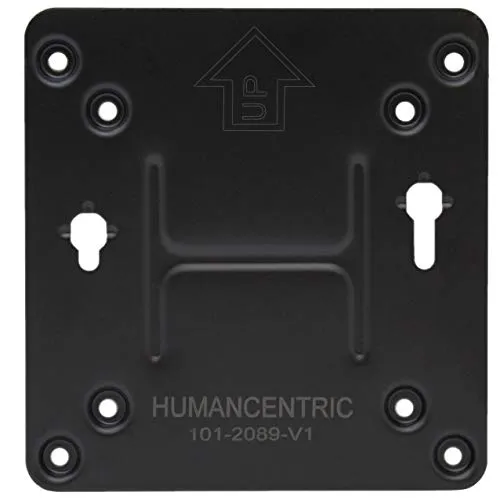 HumanCentric VESA-Montageset kompatibel mit Intel NUC Mini-PC | Adapterhalterung zur einfachen Befestigung des NUC-Mini-PCs direkt an der Rückseite eines VESA-kompatiblen Monitors.