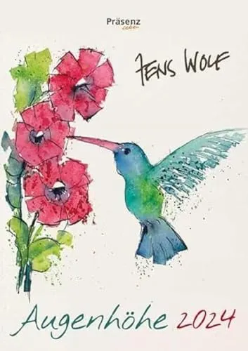 Augenhöhe 2024: Wandkalender mit Motiven von Jens Wolf