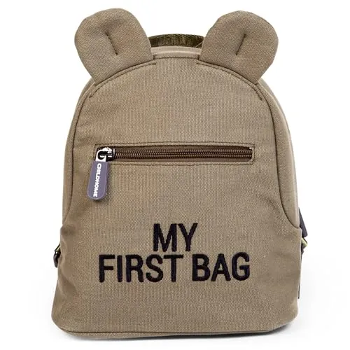 CHILDHOME Kinderrucksack Baby, My First Bag, Wasserabweisend - Sport Rucksack für Kinder mit zwei Fächern, abnehmbarer Sicherheitsschnalle und verstellbaren Schultergurten für mehr Komfort und Sicherheit. Ideal für Vorschule und Kindergarten!