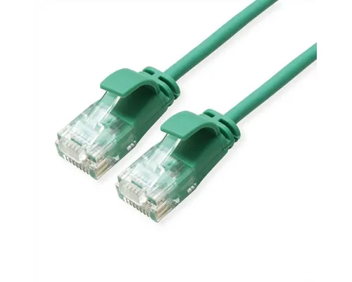 ROLINE UTP DataCenter Patchkabel Cat.6A (Class EA) LAN-Kabel, RJ-45 Männlich (Stecker), RJ-45 Männlich (Stecker) (100.0 cm), LSOH, slim