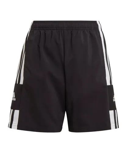 adidas Performance Squadra 21 DT Short Kids - Trainingshose für Kinder, atmungsaktiv und ideal für Fußballtraining, mit seitlicher Tasche und Kordelzug für perfekten Sitz.
