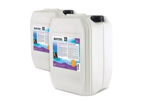 BAYZID 20 L Flockungsmittel flüssig für Pools - Effektives Poolzubehör für glasklares Wasser: BAYZID Flockungsmittel bindet organische Belastungen und sorgt für einfaches Filtern von Trübungen.