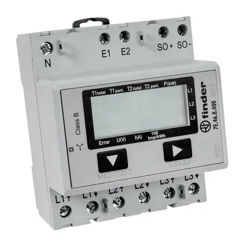 Wolf Energiezähler 3-phasig mit SO-Schnittstelle 2748849 von Wolf