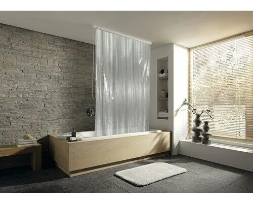 Duschrollo für Leerkassette von KLEINE WOLKE in weiß von Kleine Wolke