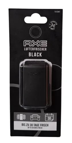AXE BLACK Auto Lufterfrischer Duftbaum Autoduft Duftclip 30 Tage Frisch
